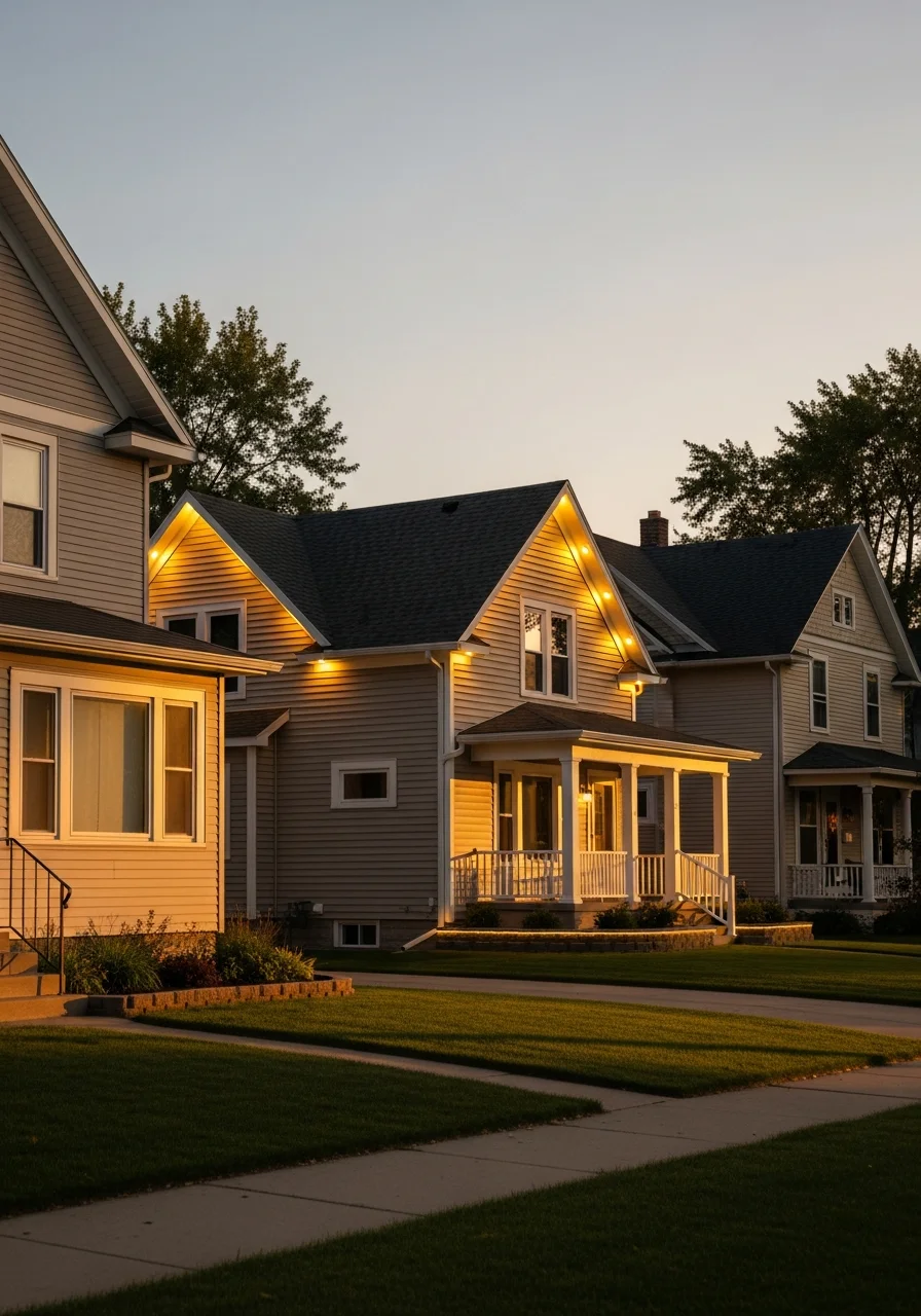 Jamestown home exterior with quality finishes and landscaping typical of the city's residential neighborhoods.